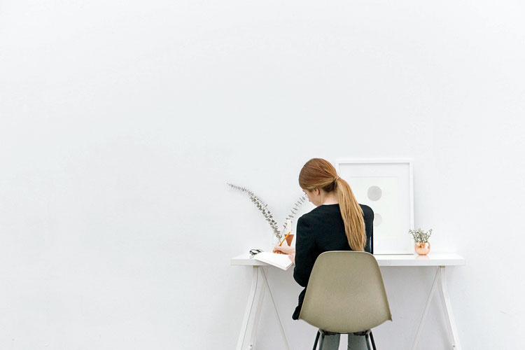 Wohlbefinden im Büro