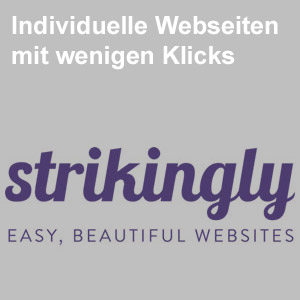 Individuelle Webseiten mit wenigen Klicks